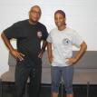 Sensei Calhoun with Ms. Watson
