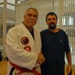 Assistant Instructor Doug Newman with Prof Tony Maynard